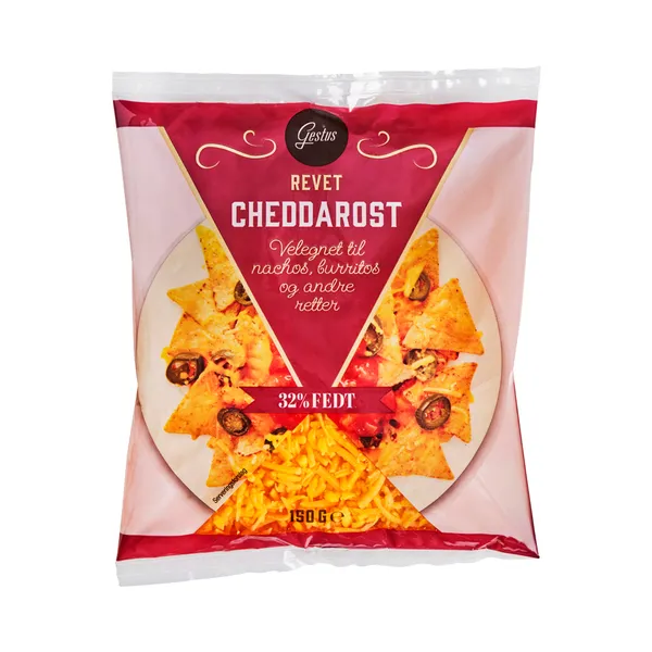 Cheddar juust, riivitud, GESTUS, 150 g