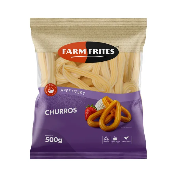 Churro (silmusekujuline), FARM FRITES, 500 g
