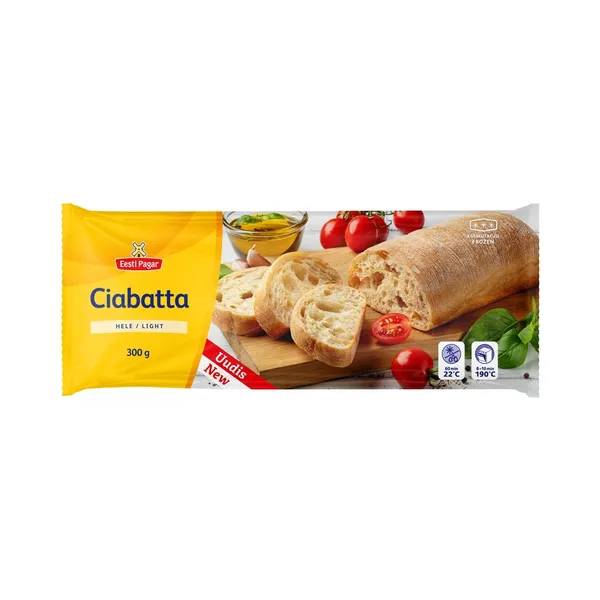 Ciabatta hele, EESTI PAGAR, 300 g