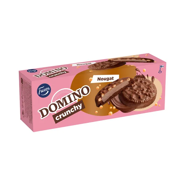 Crunchy choco Nougat küpsised, DOMINO, 150g