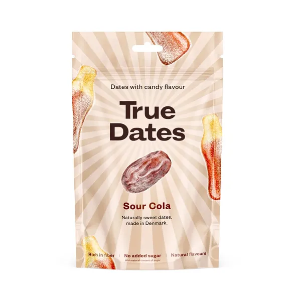 Datlid Sour Cola, TRUE DATES, 100 g