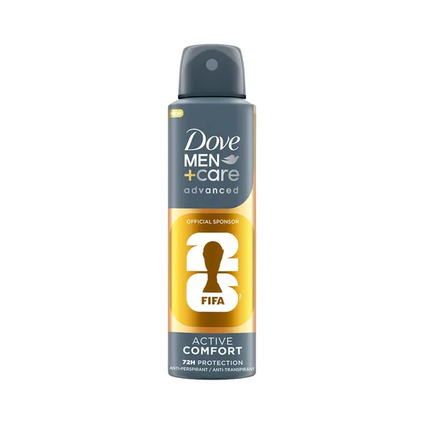 Deodorant Advanced 72h Active Comfort meeste FIFA, DOVE MEN, 150ml