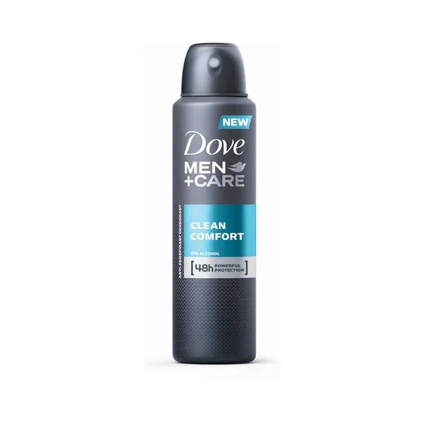 Deodorant Clean Comfort, DOVE MEN, 150 ml