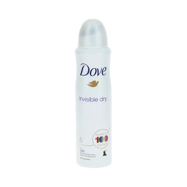 Deodorant Invisible Dry, DOVE, 150 ml