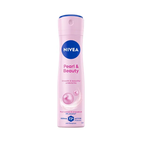 NIVEA, sprei deodorant naistele, Pearl & Beauty, 150 ml