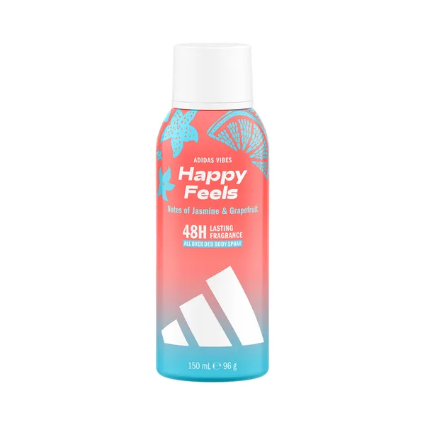 Deodorant Vibes Happy Feels naistele, ADIDAS, 150ml