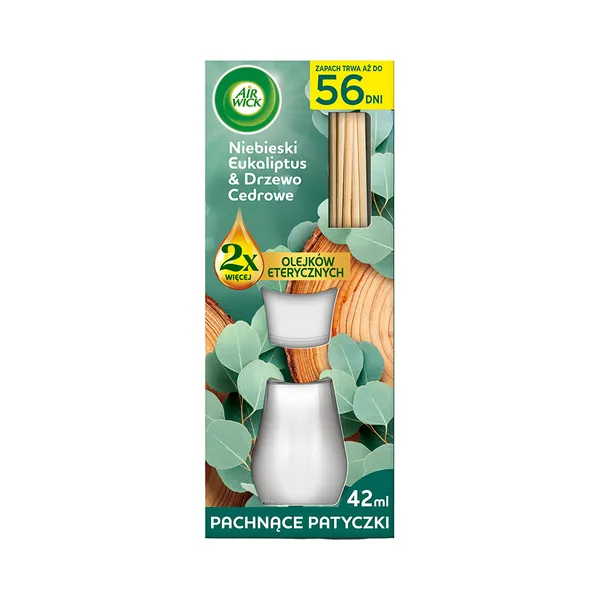 Diffuser Blue Eucalyptus & Cedarwood, AIR WICK, 42 ml