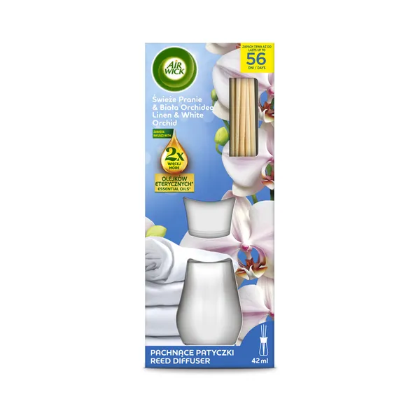 Diffuser Linen & White Orchid, AIR WICK, 42 ml