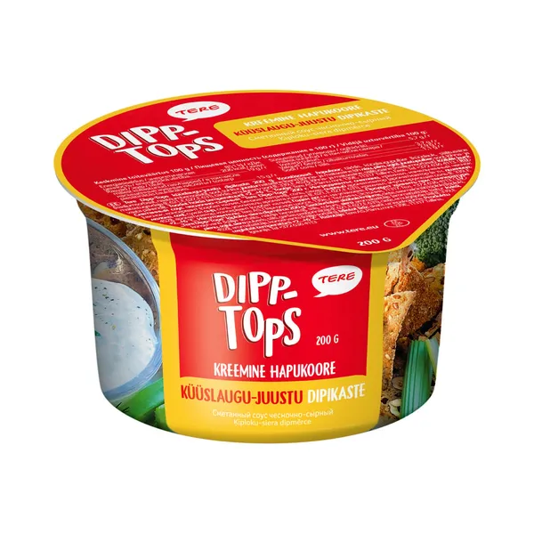 Dipikaste Dipp-Tops küüslaugu, TERE, 200 g