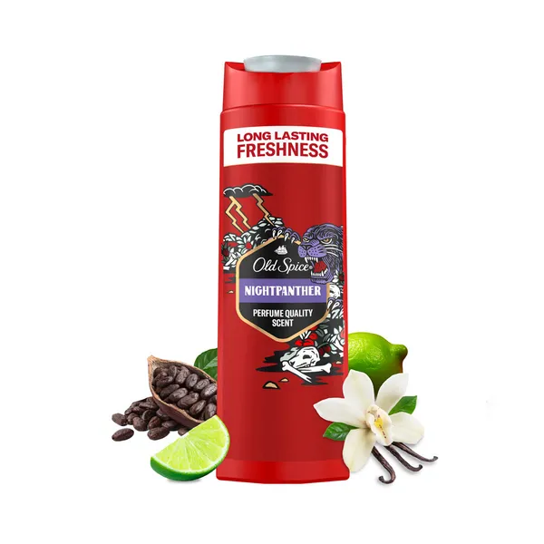 Dušigeel Night Panther, OLD SPICE, 400 ml
