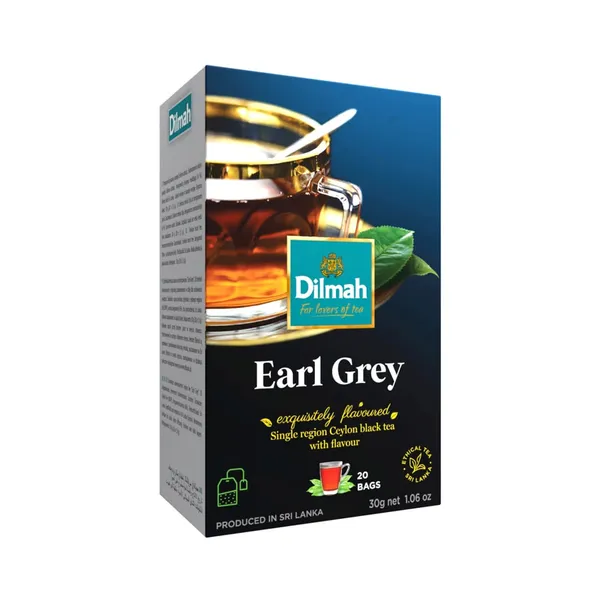 Earl Grey tee niidiga kotis 20pk, DILMAH, 30 g