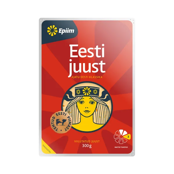 Eesti juust viilud, EPIIM, 300 g