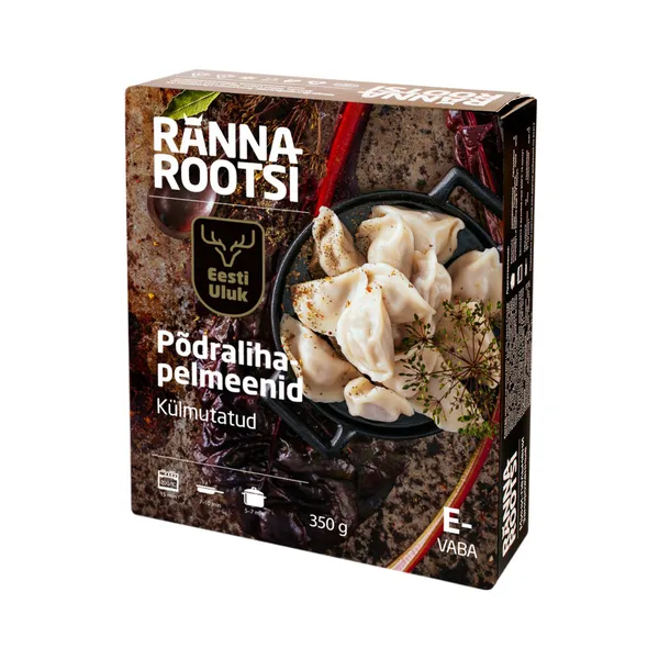 Eesti Uluk Põdralihapelmeenid, RANNAROOTSI, 350 g