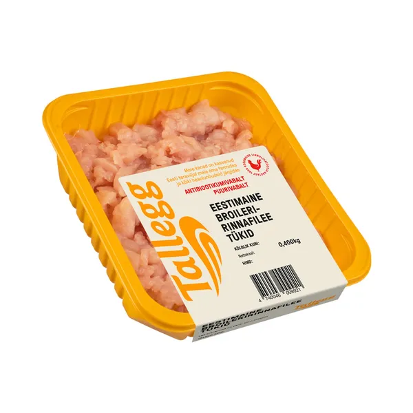 Eestimaise broileri rinnafilee tükid, TALLEGG, 400 g