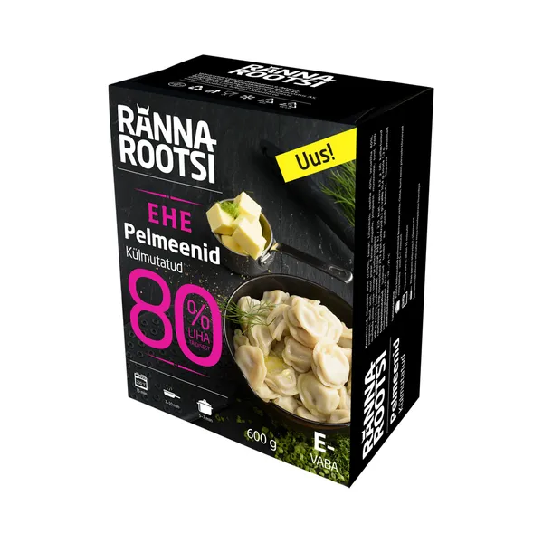 EHE pelmeenid (E-vaba), RANNAROOTSI, 600 g