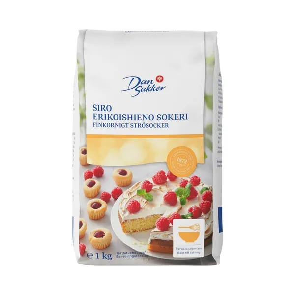 Ekstrapeen valge suhkur, DAN SUKKER, 1 kg