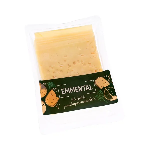 Emmental juust 28,5% viilutatud, ESTOVER, 150 g