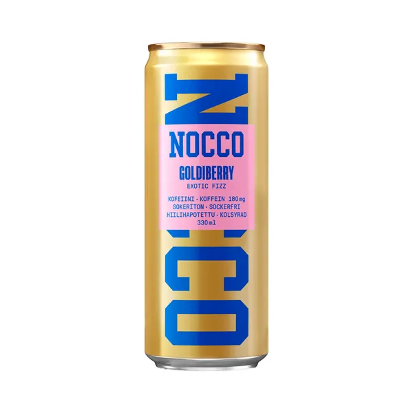 Energiajook GoldiBerry, NOCCO, 330 ml
