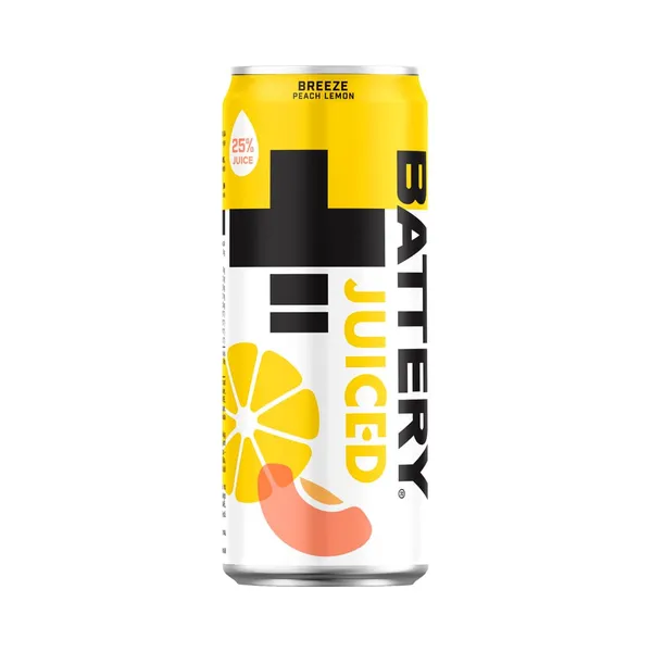 Energiajook Juiced Breeze (virsiku-sidruni), BATTERY, 330 ml
