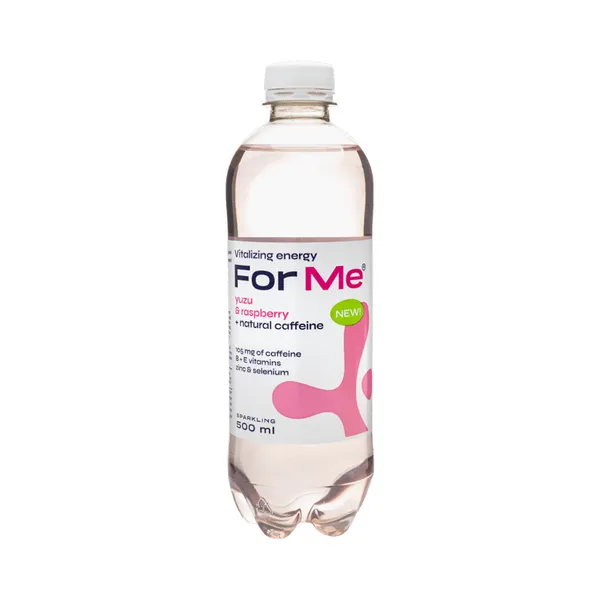 Energiajook Yuzu, vaarika ja sidruni ekstraktiga, FOR ME, 500 ml