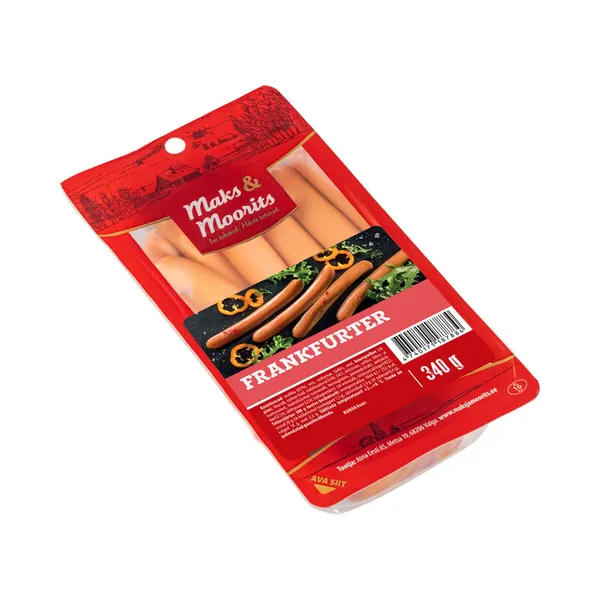 Frankfurter, MAKS&MOORITS, 340 g