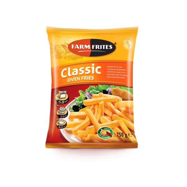 Friikartul ahjus küpsetamiseks, FARM FRITES, 750 g