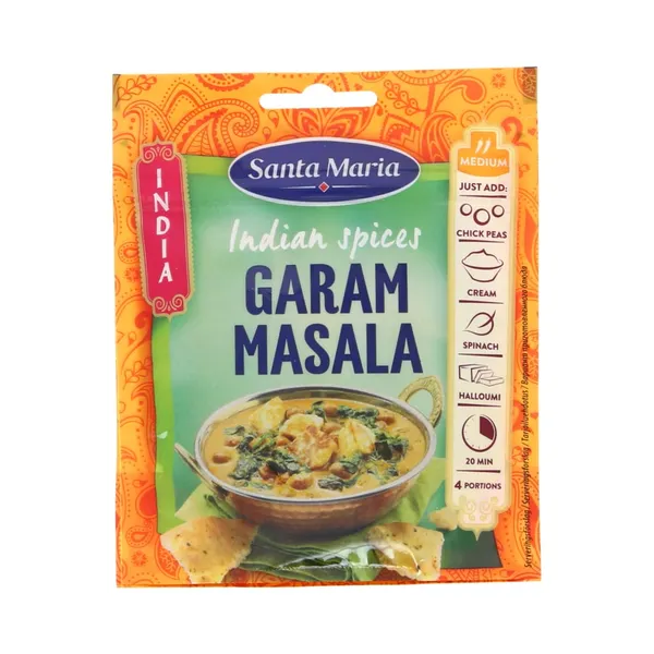 Garam Masala maitseainesegu, SANTA MARIA, 33 g