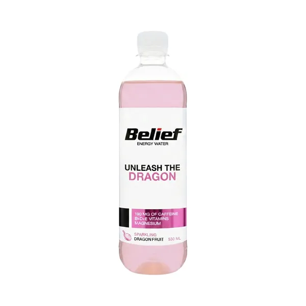 Gaseeritud drakooniviljamaitseline jook, BELIEF, 530 ml