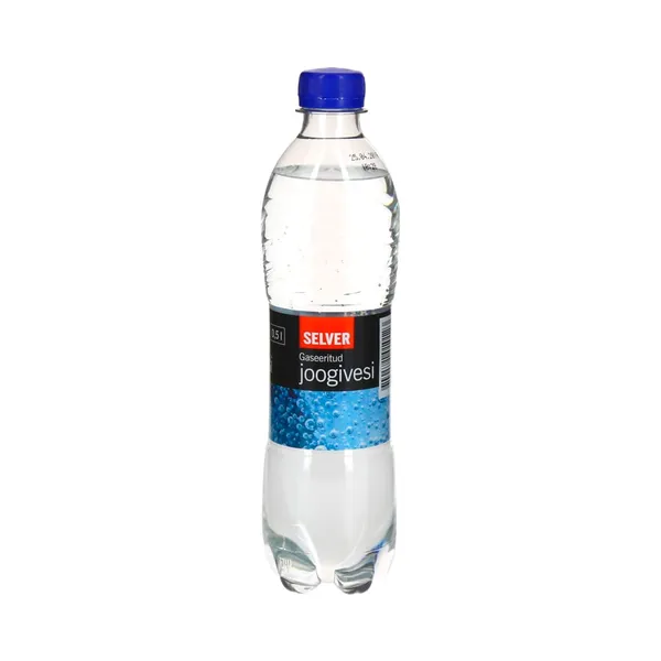 Gaseeritud joogivesi, SELVER, 500 ml