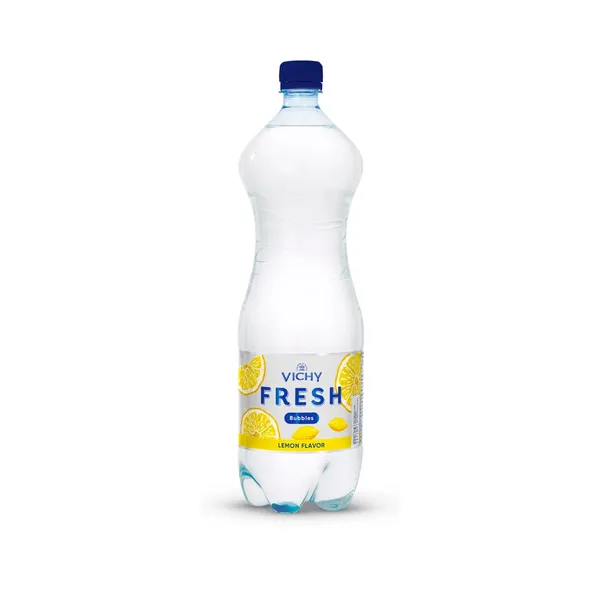 Gaseeritud sidrunimaitseline vesi, VICHY FRESH BUBBLES, 1,5 L