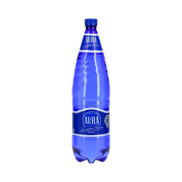 Gaseeritud vesi Spring, AURA, 1,5 L
