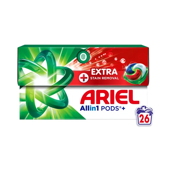 Geelkapslid Extra Clean, ARIEL, 26 tk