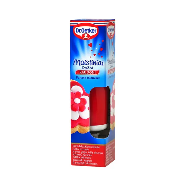Toiduvärv punane  DR. OETKER 10g