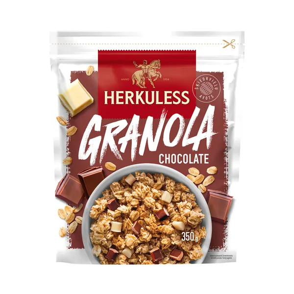 Granola müsli 3 šokolaadi, HERKULESS, 350 g