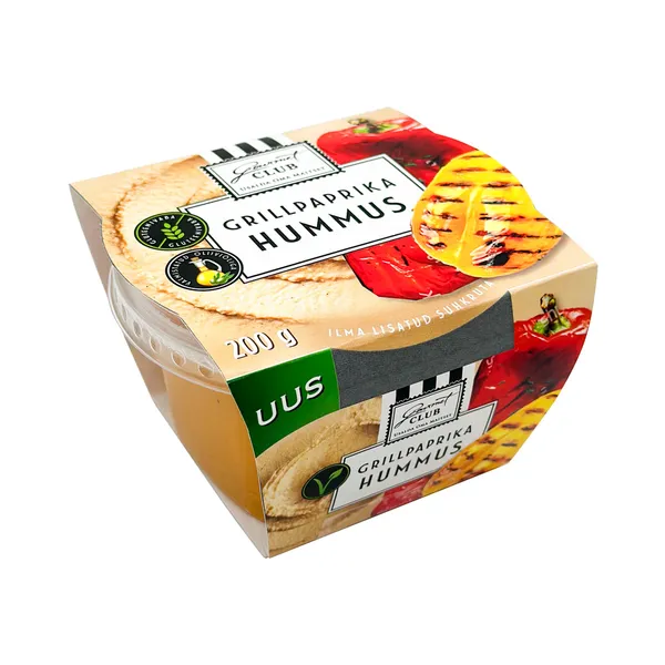 Grillpaprika hummus, GOURMET CLUB, 200 g