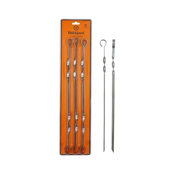 Grillvardad "V" kuju 45cm, BÄKKJARD, 6 tk