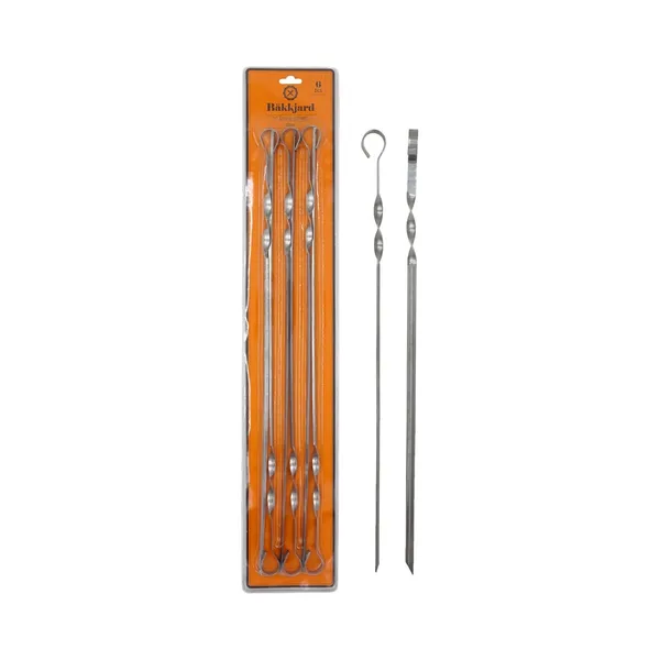 Grillvardad "V" kuju 60cm/1,4mm, BÄKKJARD, 6 tk