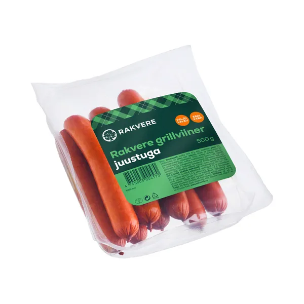 Grillviiner juustuga, RAKVERE LK, 500 g
