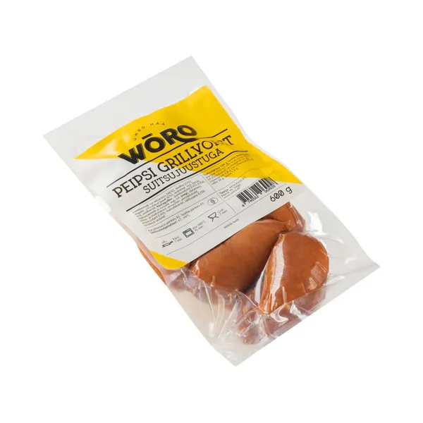 Grillvorst suitsujuustuga Peipsi, WÕRO, 600 g