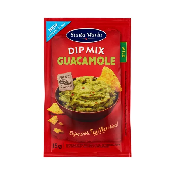 Guacamole-kastme maitseainesegu, SANTA MARIA, 15 g