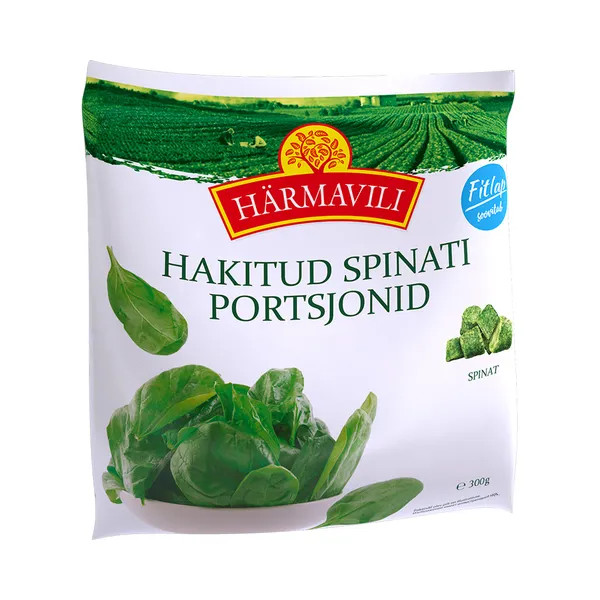 Hakitud spinati portsjonid Fitlap, HÄRMAVILI, 300 g