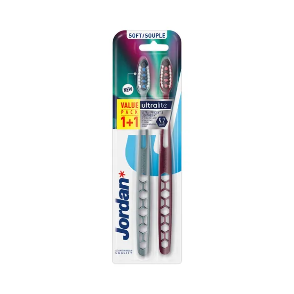 Hambahari  JORDAN Ultralite Soft 2-pakk