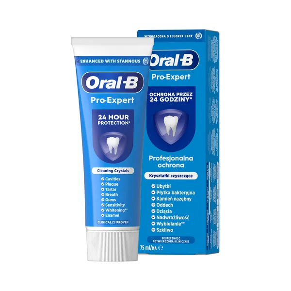 Hambapasta Pro Expert Cleaning Crystals, ORAL-B, 75ml