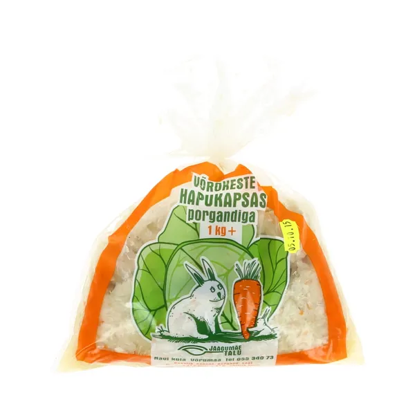 Hapukapsas pakitud, JAAGUMÄE TALU, 1 kg