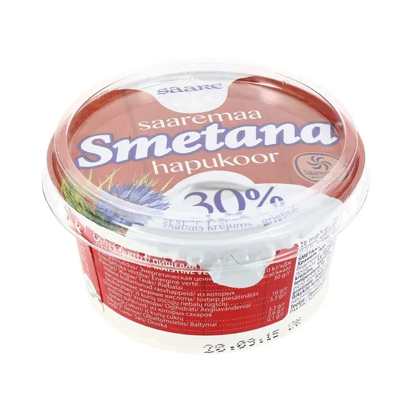 Hapukoor Smetana 30%, SAARE, 150 g