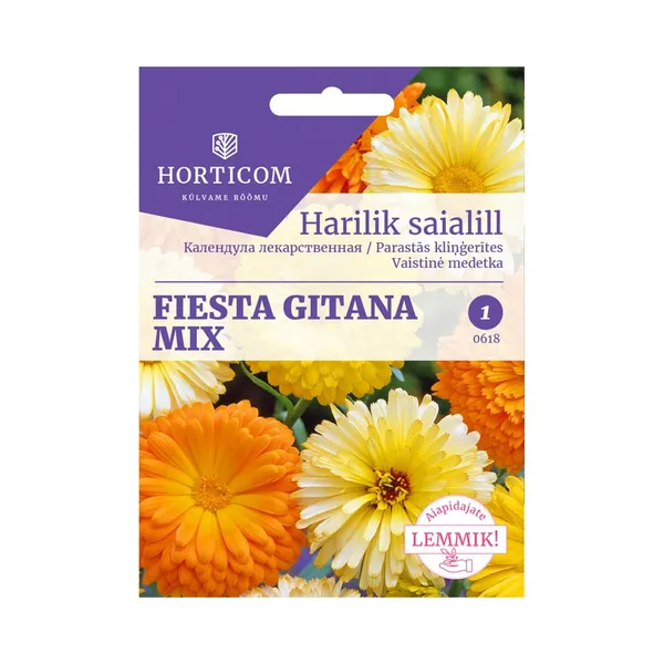Harilik saialill Fiesta Gitana mix, HORTICOM, 1 pk