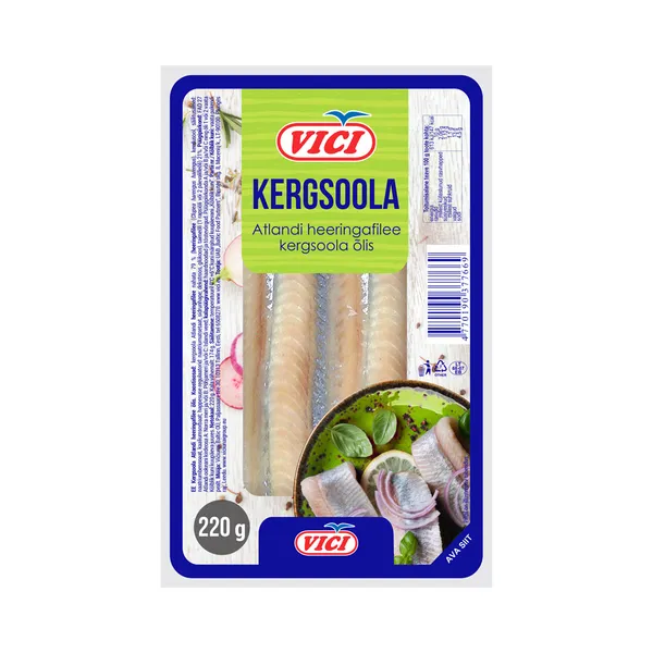 Heeringafilee kergsoola, VICI, 220 g