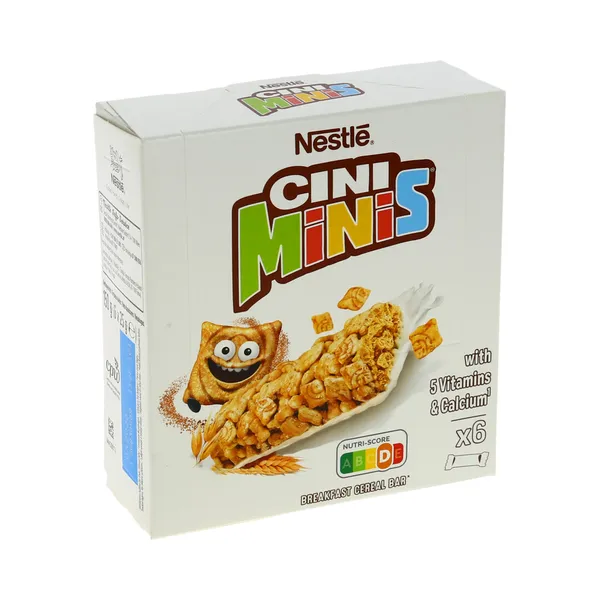Hommikusöögibatoon Cini Minis 6-pakk, NESTLÉ, 150 g