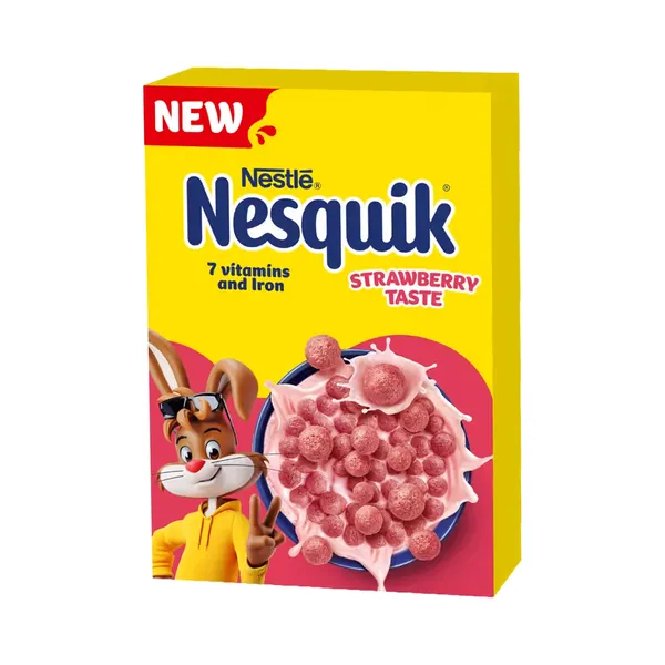 Hommikusöögihelbed Nesquik Maasika, NESTLÉ, 330 g