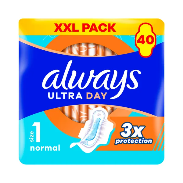 Hügieenisidemed Ultra Normal Quattro, ALWAYS, 40 tk